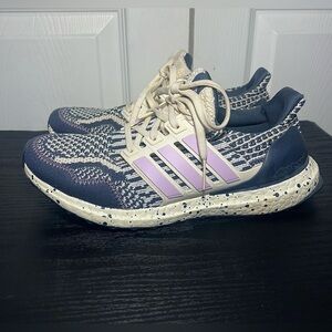 Adidas UltraBoost 5.0 DNA Shadow Navy Lilac Speckled  Womens Size 8